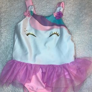 Babygirl unicorn swimsuit